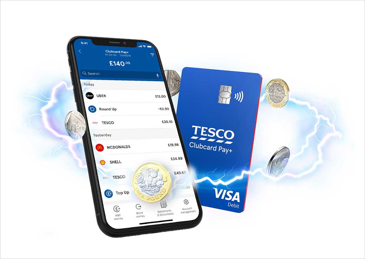 Clubcard Pay+ - Round-up Savings & Earn Points - Tesco Bank